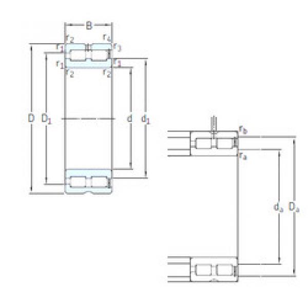 المحامل NNCF5008CV SKF #1 image