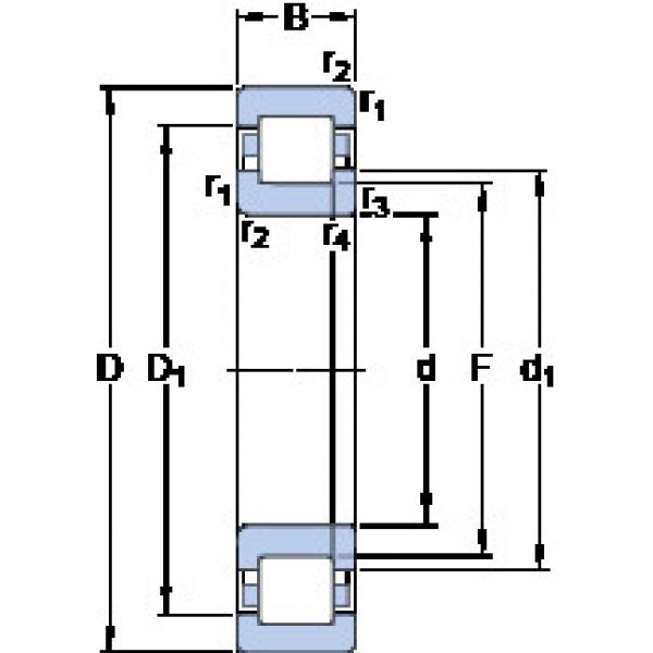 المحامل NUP 1864 ECMP SKF #1 image