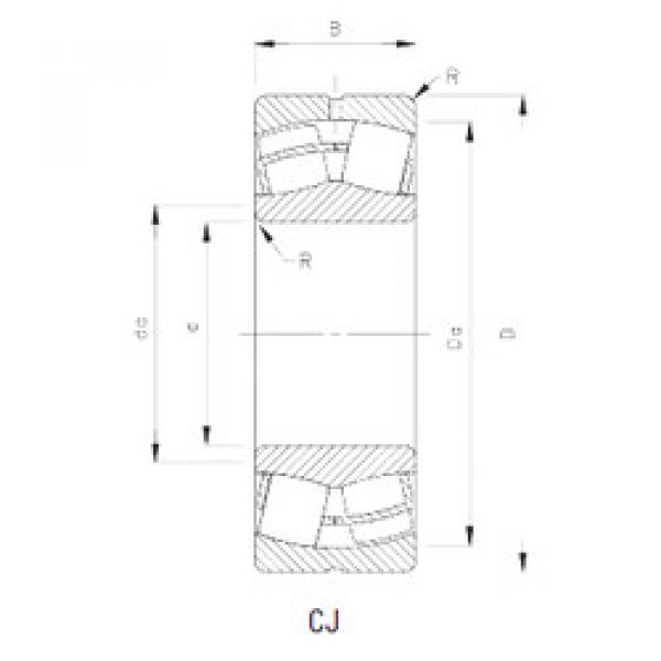 المحامل 24024CJ Timken #1 image