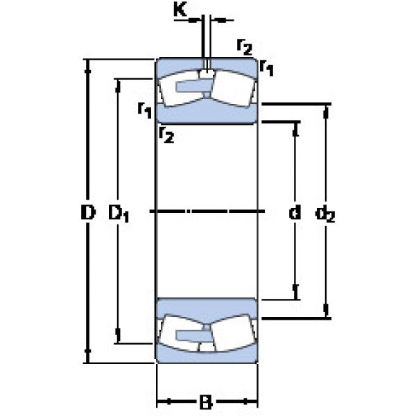 المحامل 238/850 CAMA/W20 SKF #1 image