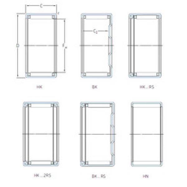 المحامل HN4520 SKF #1 image