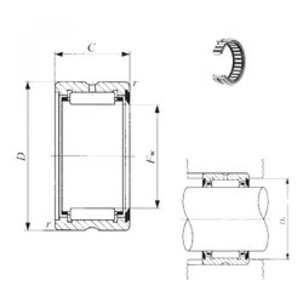 المحامل BR 243320 U IKO #1 image