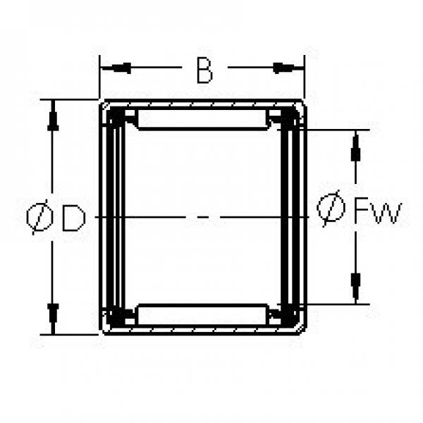 المحامل HK5024-2RS AST #1 image