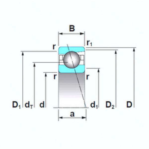 المحامل 7909A5TRSU NSK #1 image