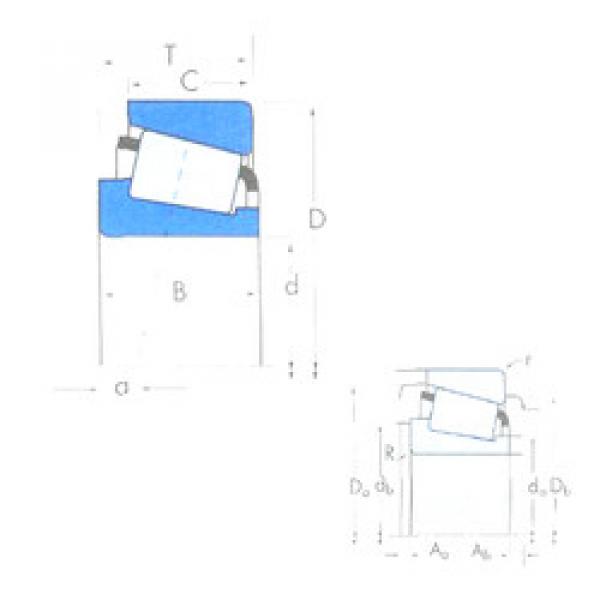 المحامل XGA30210/Y30210 Timken #1 image