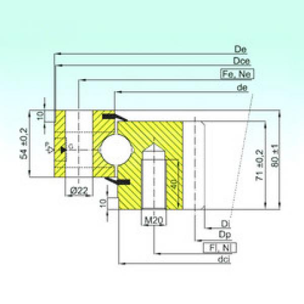 المحامل ZB1.25.1055.201-2SPTN ISB #1 image