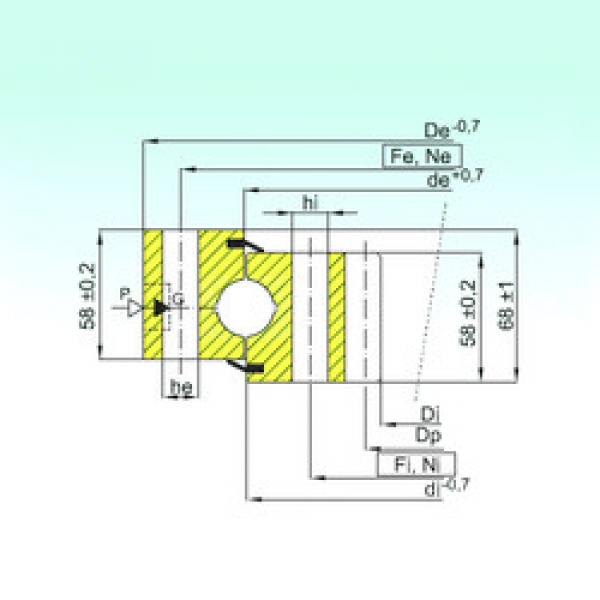 المحامل ZB1.25.1754.400-1SPPN ISB #1 image