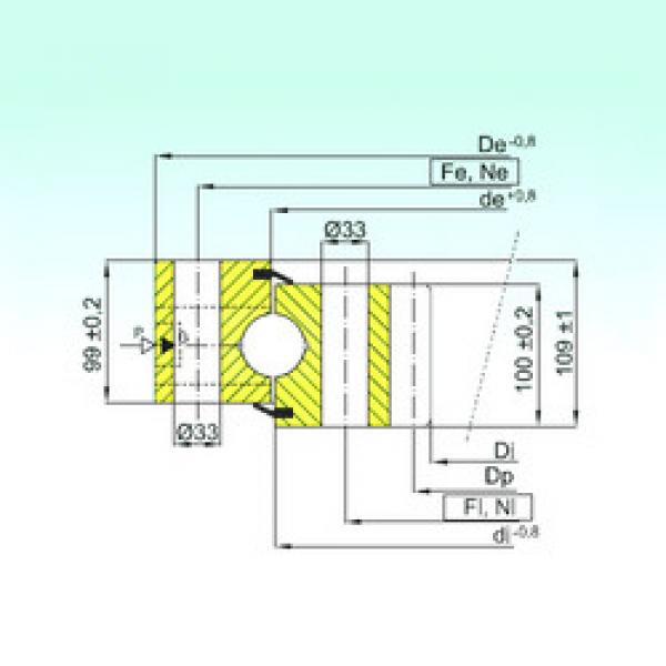 المحامل ZB1.50.2490.400-1SPPN ISB #1 image