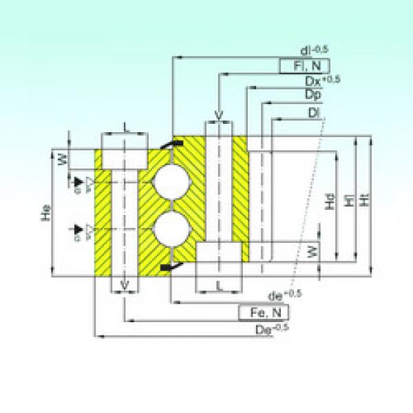 المحامل ZB2.25.1103.400-1SPPN ISB #1 image