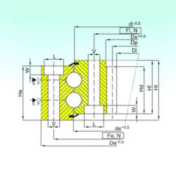 المحامل ZB2.30.1613.400-1SPPN ISB #1 image