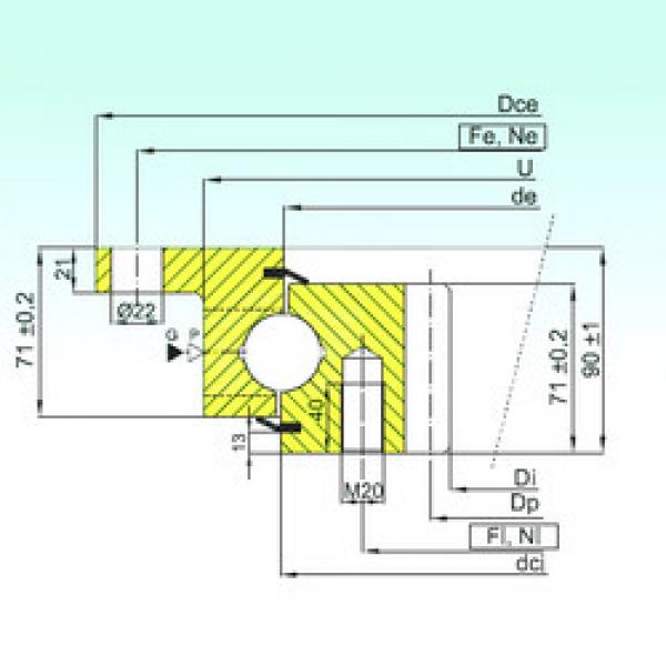 المحامل ZBL.30.1355.201-2SPTN ISB #1 image