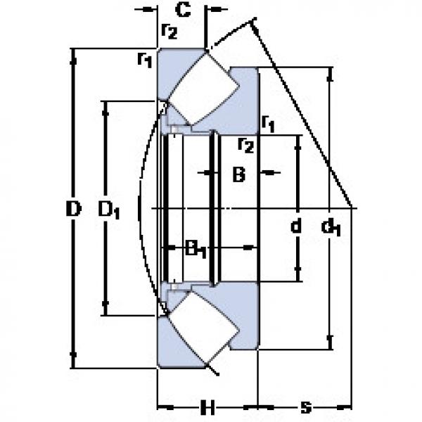 المحامل 294/560 EM SKF #1 image