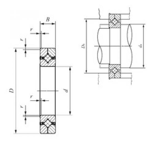 المحامل CRBC 8016 UU IKO #1 image