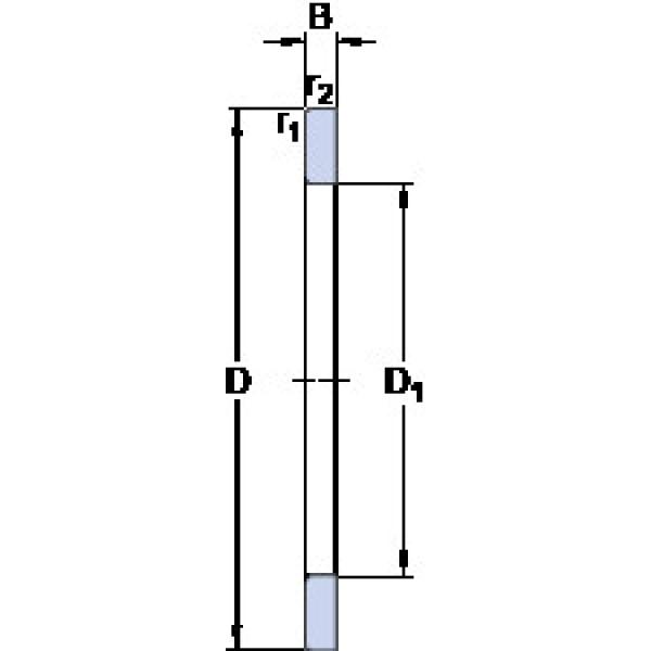 المحامل GS 81215 SKF #1 image