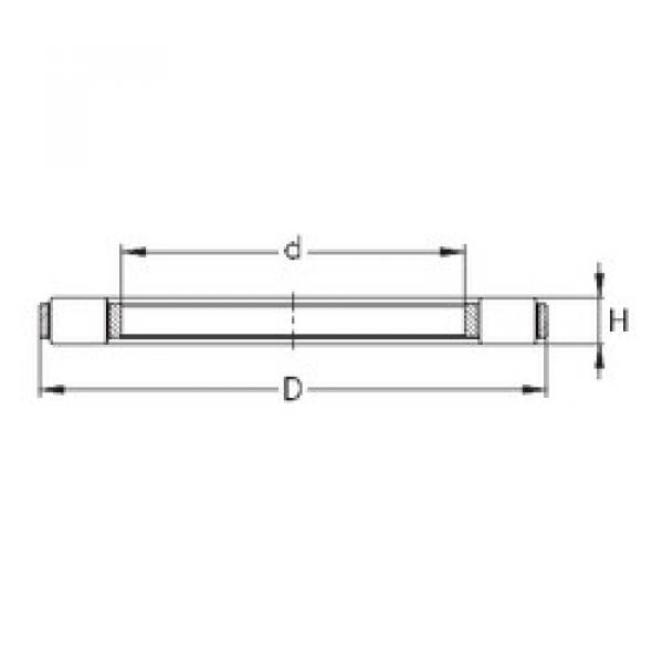 المحامل K 81106-TVPB NKE #1 image