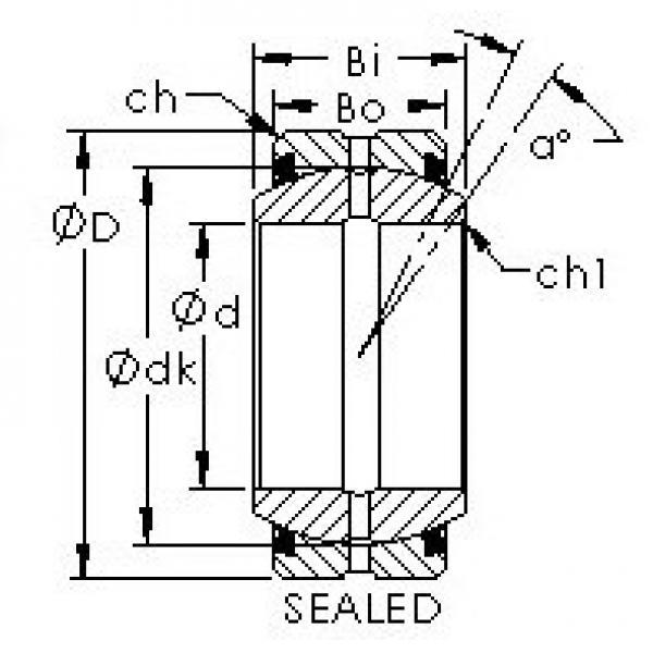 المحامل GEZ57ES-2RS AST #1 image