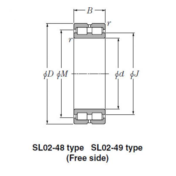 Bearing SL01-4936 #1 image